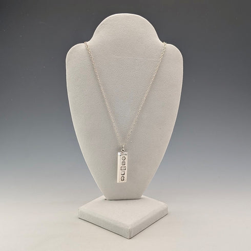 1977 年英國純銀週年紀念錠吊墜 30 克,純銀項鍊